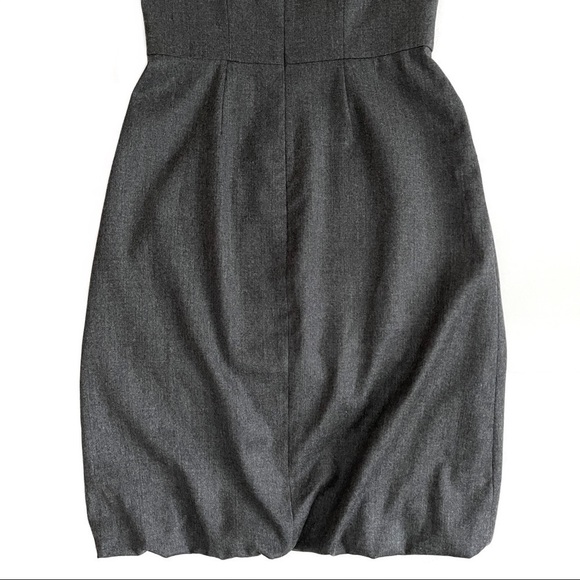 CLUB Monaco Wool Strapless Dress - Picture 12 of 15